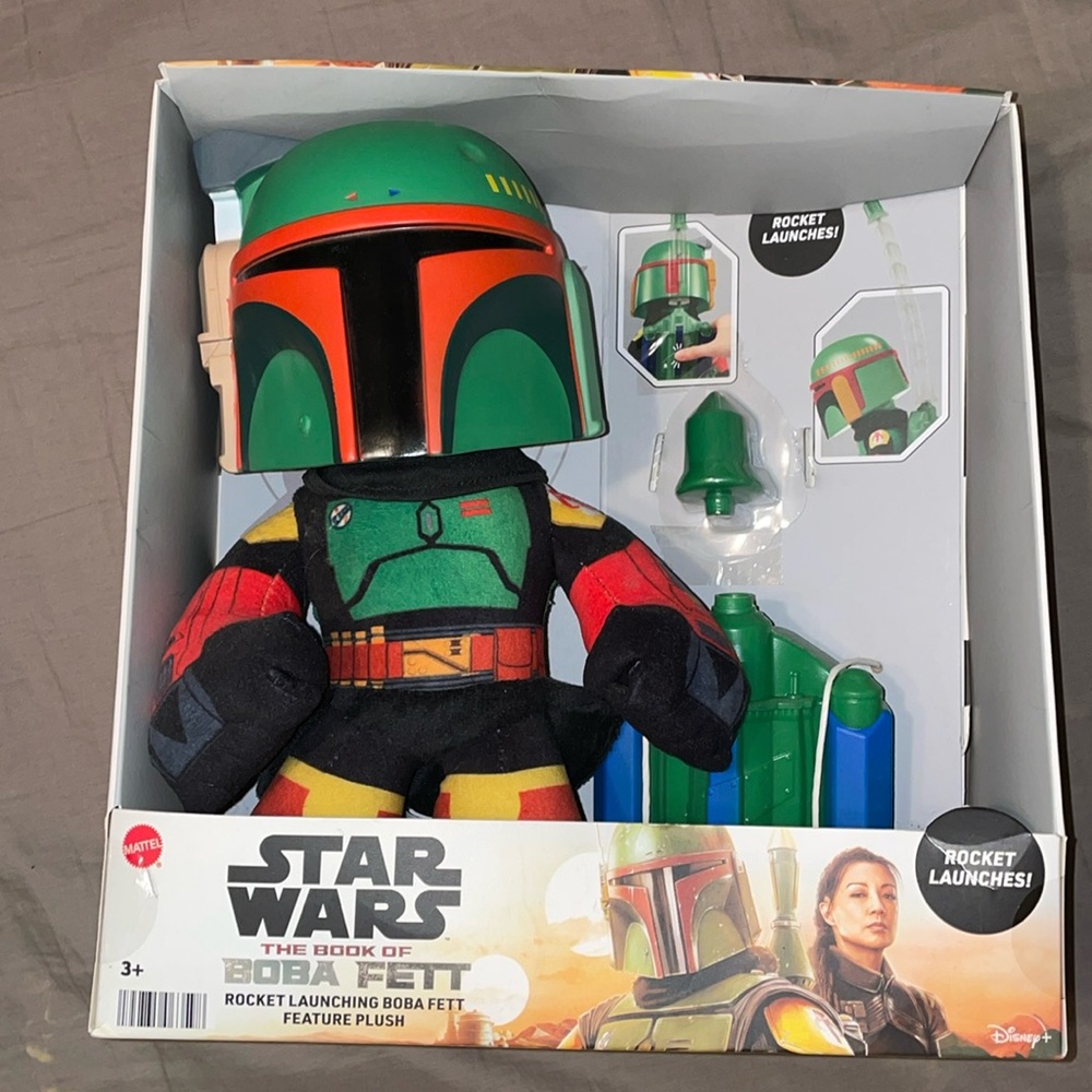 Star Wars the Book of Boba Fett plush